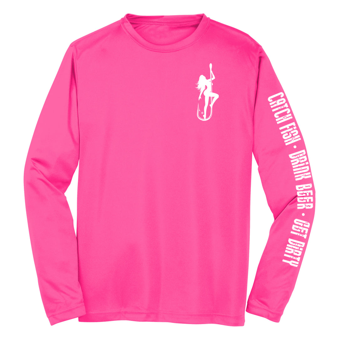Dirty Hooker Classic White Dry Fit
